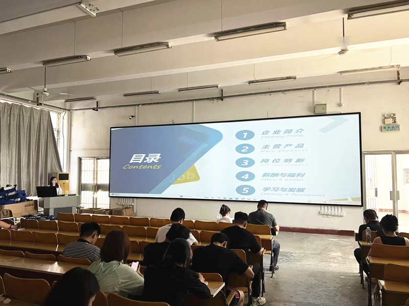 華礦集團應(yīng)邀參加濟寧職業(yè)技術(shù)學(xué)院實習(xí)宣講會